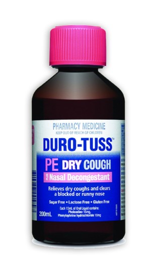 Duro-Tuss Dry Cough plus Nasal Decongestant 200ml