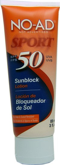 No-Ad Sport Sunblock Lotion 89ml SPF50