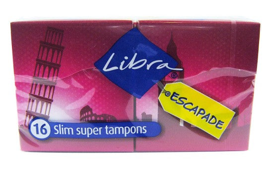 Libra Slim Super Tampons 16