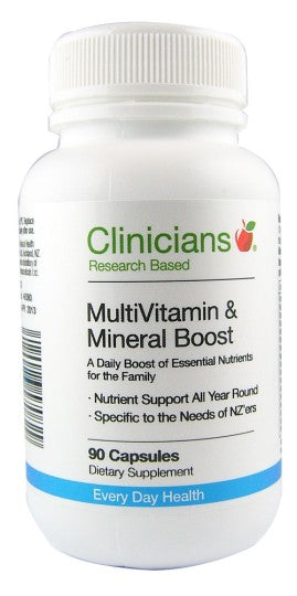 Clinicians MultiVitamin & Mineral Boost Capsules 90