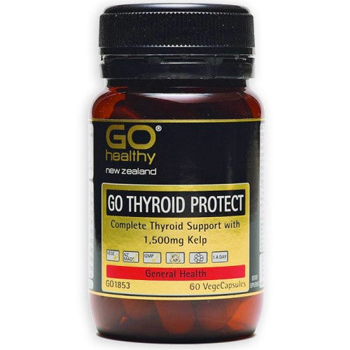 Go Thyroid Protect with Kelp 1500mg Capsules 60