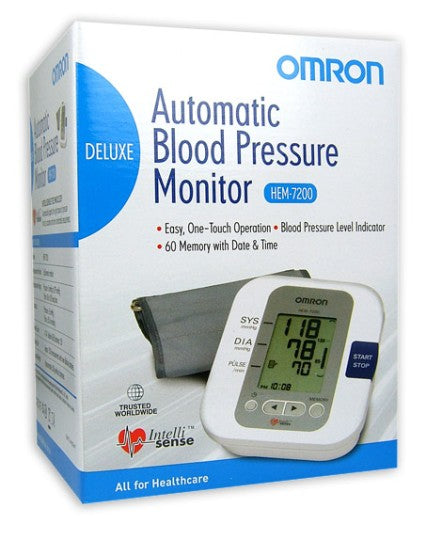 Omron Automatic Blood Pressure Monitor HEM-7200