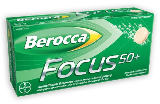 Berocca Focus Effervescent Tablets 30