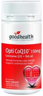 Good Health Opti CoQ10 150mg + Fish Oil Capsules 90