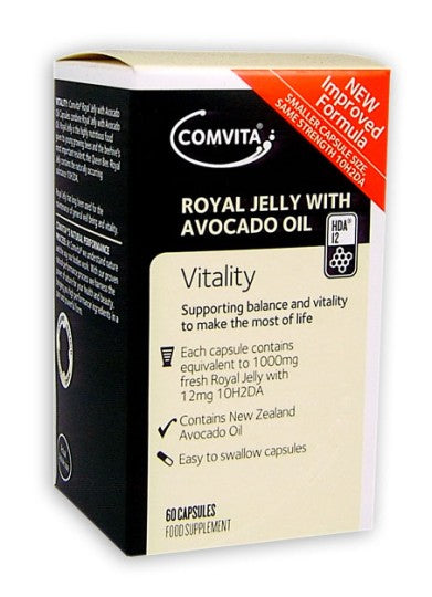 Comvita Royal Jelly and Avocado Capsules 60