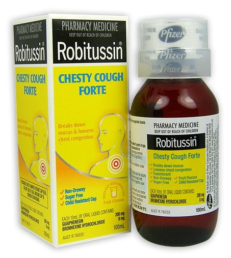 Robitussin Chesty Forte Cough Mixture 100ml