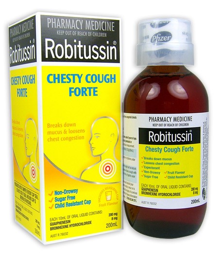 Robitussin Chesty Forte Cough Mixture 200ml