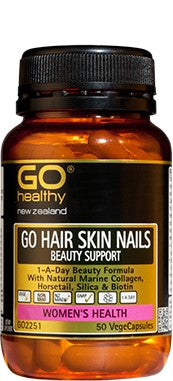 Go Hair Skin Nails Beauty Support Capsules 50