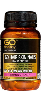 Go Hair Skin Nails Beauty Support Capsules 100