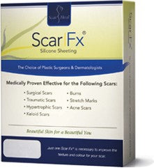 Scar Heal Scar Fx Silicone Sheeting - Size 3.75cm x 7.5cm