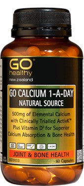 Go Calcium 1-a-Day Capsules 60