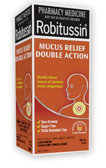 Robitussin Mucus Relief Double Action 200ml
