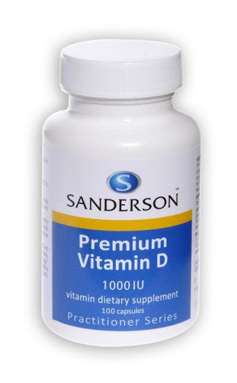 Sanderson Premium Vitamin D 1000iu Capsules 100