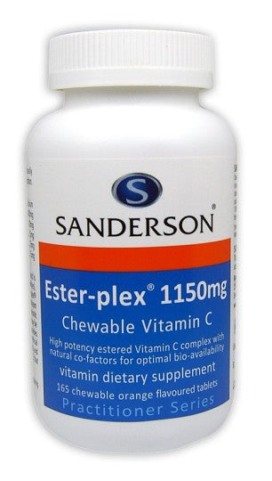 Sanderson Ester-plex 1150mg Vitamin C Chewable Tablets 165