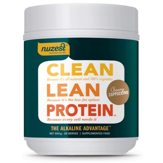 Nuzest Clean Lean Protein Creamy Cappuccino 500g (20 serves)