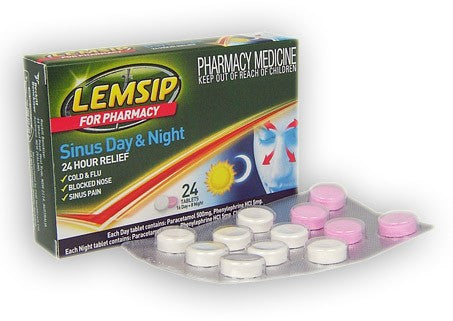 Lemsip Sinus Day & Night Tablets 24