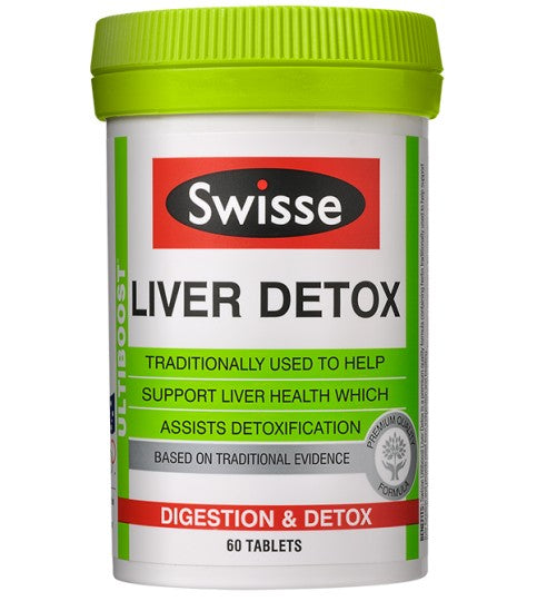 Swisse Ultiboost Liver Detox Tablets 60
