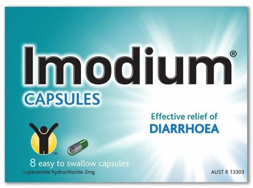 Imodium 2mg Capsules 8