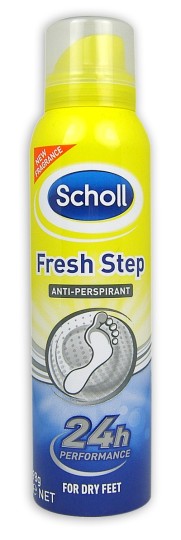 Scholl Fresh Step Anti-Perspirant Spray 98g