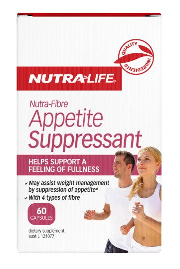 Nutralife Nutra Fibre Appetite Suppressants Capsules 60