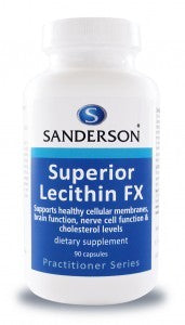 Sanderson Superior Lecithin FX Capsules 90