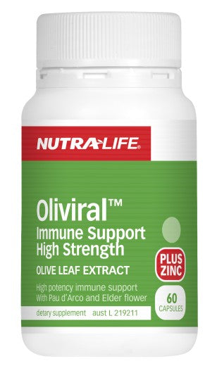 Nutralife Oliviral Immune Support Capsules 60