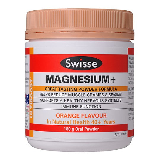 Swisse Ultiboost Magnesium+ Powder 180g