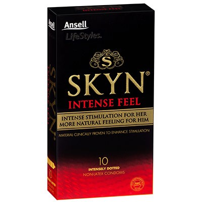 Ansell SKYN® Intense Feel 10 pack