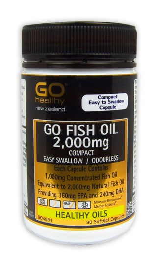 Go Fish Oil 2000mg Softgels 90