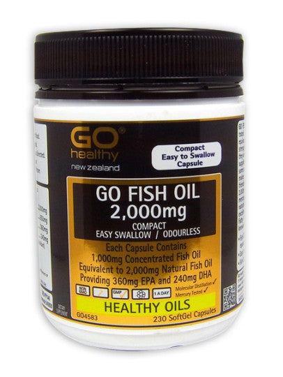 Go Fish Oil 2000mg Softgels 230