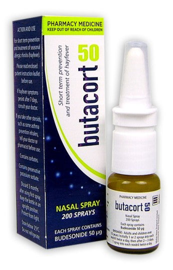 Butacort 50 Nasal Spray - 200 Sprays
