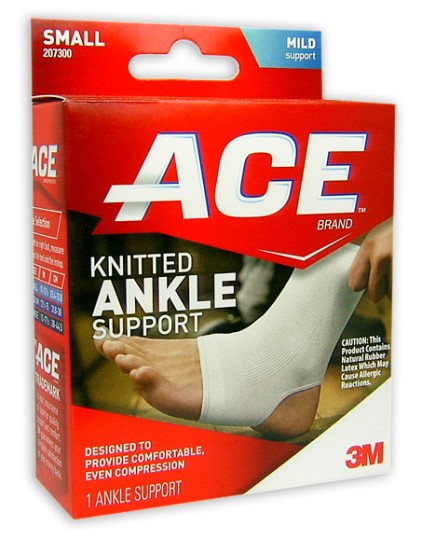 ACE Standard Ankle Brace - Small 18cm-20cm