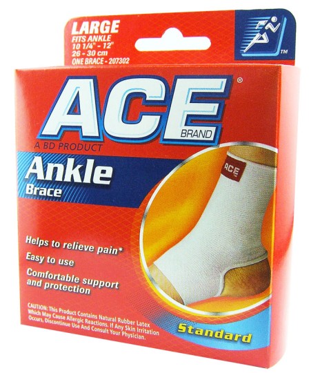 ACE Standard Ankle Brace - Large 26cm-30cm