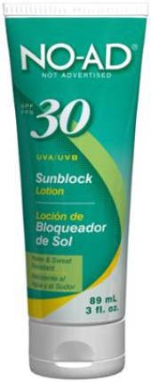 No-Ad Sunscreen SPF30 89ml