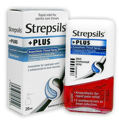 Strepsils Plus Throat Spray 20ml