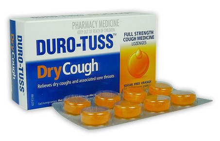 Duro - Tuss Dry Cough Lozenges Orange (24)