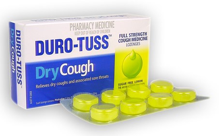 Duro - Tuss Dry Cough Lozenges Lemon (24)