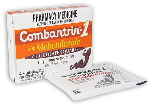 Combantrin 1 Chocolate Squares 4 - Health Chemist NZ - Online Pharmacy