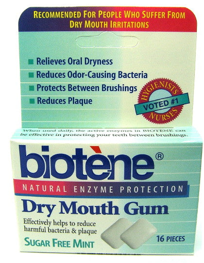 Biotene Dry Mouth Gum 16 pieces