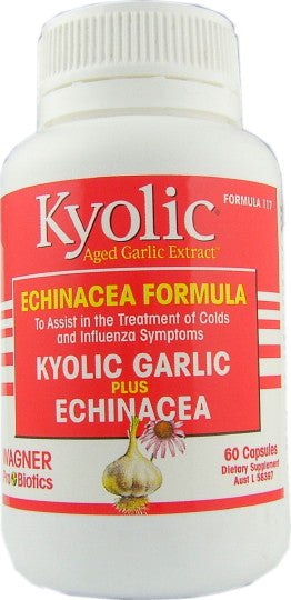 Kyolic Echinacea Formula 117 Caps 60s