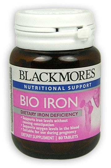 Blackmores Bio Iron for Women Tablets 80