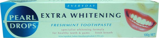 Pearl Drops Extra Whitening Freshmint Toothpaste 100g