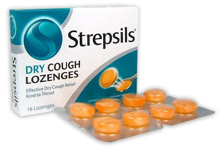 Strepsils Dry Cough Lozenges 16