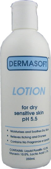 Dermasoft Lotion For Dry Sensitive Skin 250ml