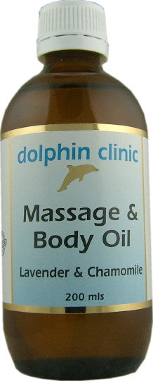 Dolphin Lavender & Chamomile Massage & Body Oil 200ml