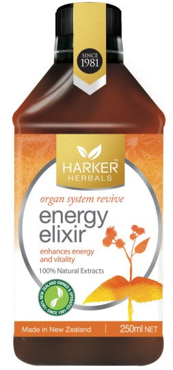 Malcolm Harker Energy Elixir 250ml (previously Organ System Revive)