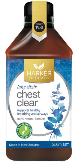 Malcolm Harker Chest Clear 250ml (previously Lung Elixir)