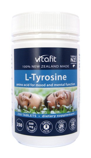Vita-Fit L-Tyrosine 500mg Tablets 50