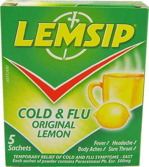 Lemsip  Cold & Flu Sachets 5