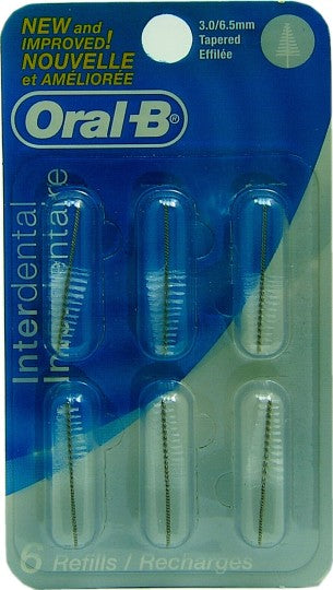 Oral B Interdental Brushes 6 Tapered